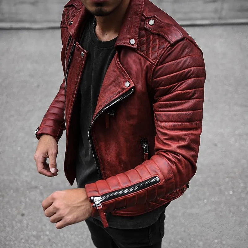 Men's Learning Biker Jacket – Cael
