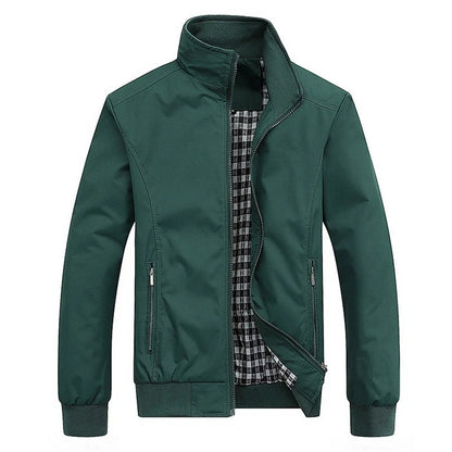 Men's Casual Windbreaker | Tommy Summer Jacket with Collar