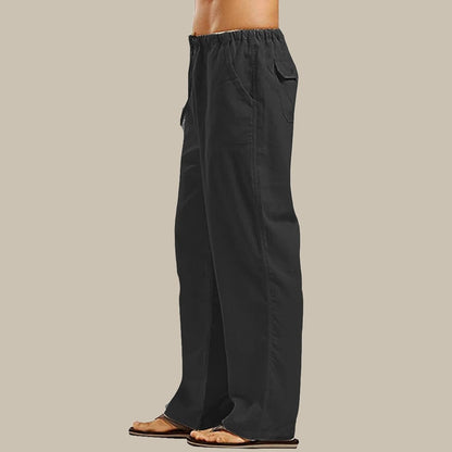 Airy linen summer trousers for men – Milan
