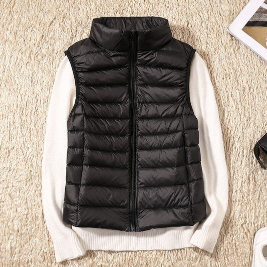 Light quilted vest with a feminine fit – Juliette
