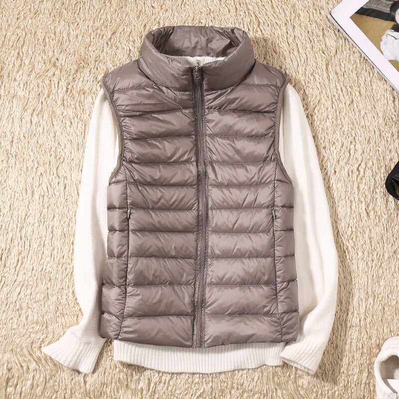 Light quilted vest with a feminine fit – Juliette