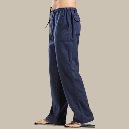 Airy linen summer trousers for men – Milan