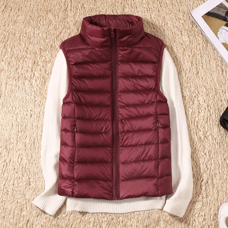 Light quilted vest with a feminine fit – Juliette