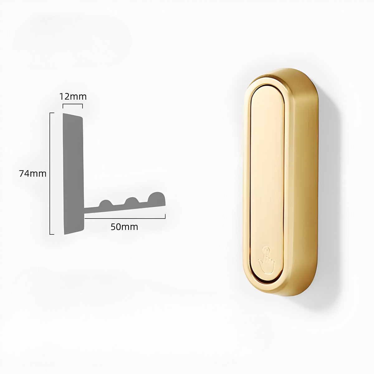 Hidden Wall Hooks – Discreet and Premium Wall-Mounted Storage 6