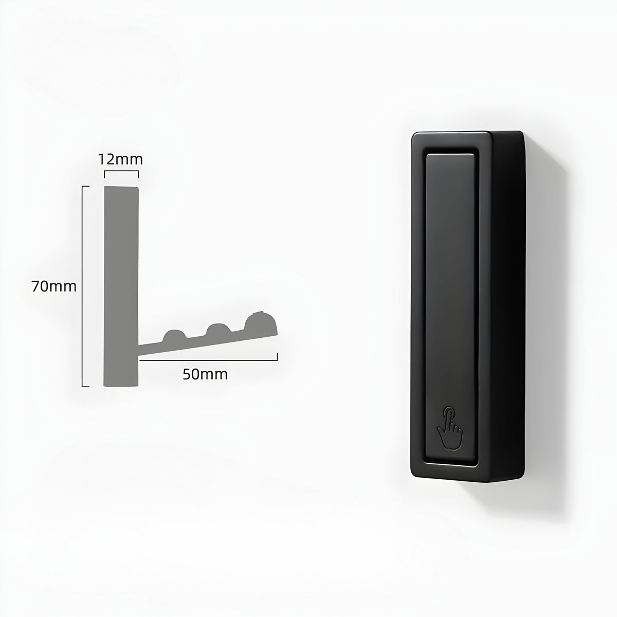 Hidden Wall Hooks – Discreet and Premium Wall-Mounted Storage 10