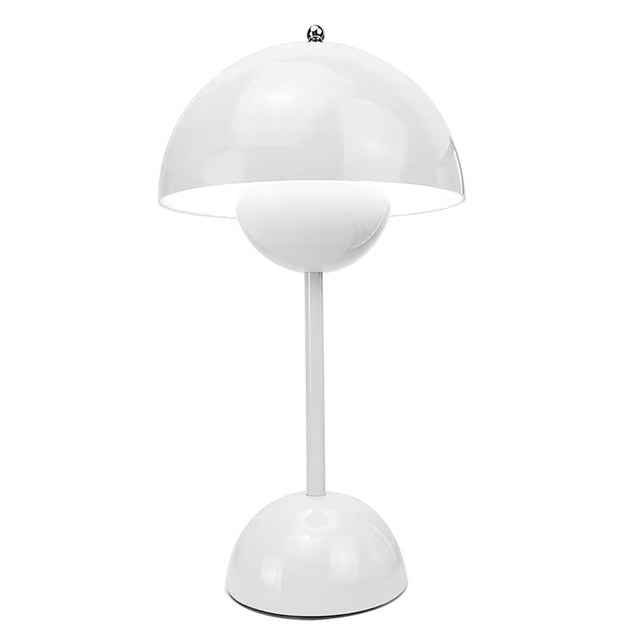 Cordless Retro Table Lamp with Battery | Warm White LED, 3-Level Dimmer 9