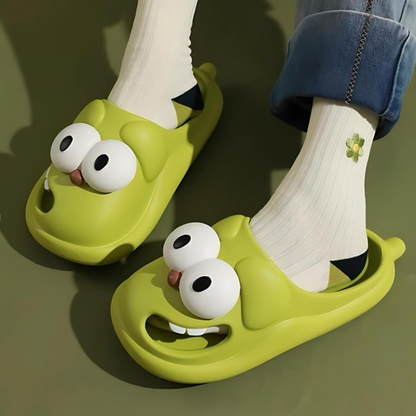 Cartoon slippers with comfort and character - PawJoy Cozy Pup slippers