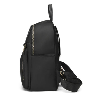 Women's PU leather travel rucksack