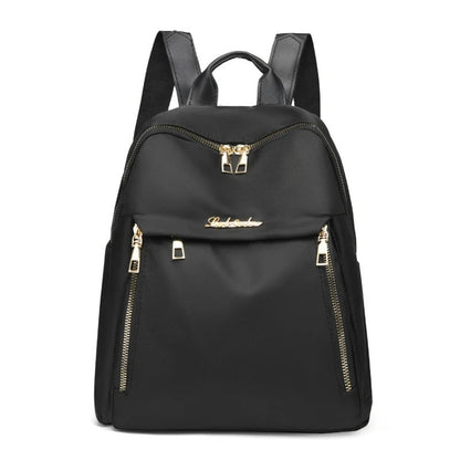 Women's PU leather travel rucksack
