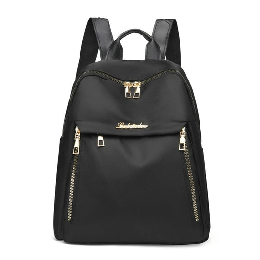 Women's PU leather travel rucksack