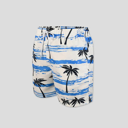 Light summer shorts with palm print for men – Nico