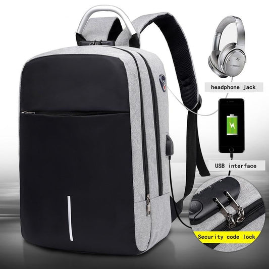 Waterproof anti-theft backpack with USB charging port – SafeCarry