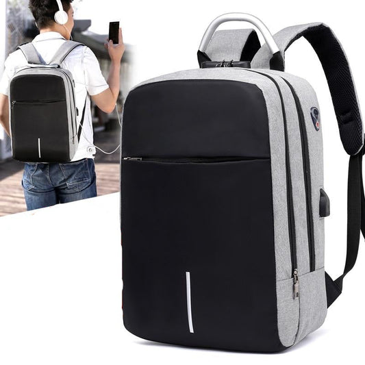 Waterproof anti-theft backpack with USB charging port – SafeCarry