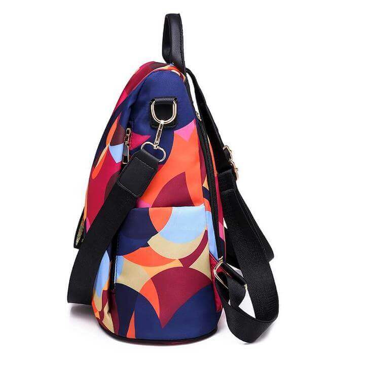 Waterproof anti-theft women's rucksack with multiple compartments – Herbstzauber SafeHold