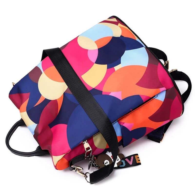 Waterproof anti-theft women's rucksack with multiple compartments – Herbstzauber SafeHold