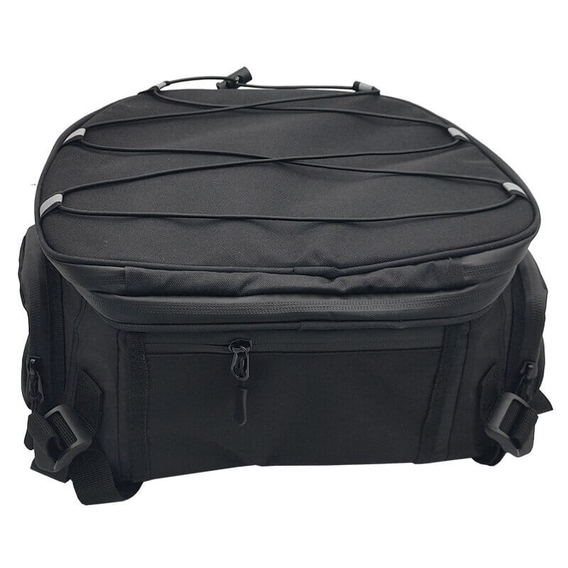 Waterproof motorbike gear bag with multiple compartments