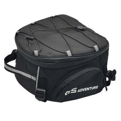 Waterproof motorbike gear bag with multiple compartments