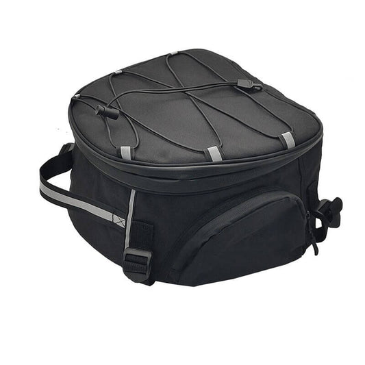 Waterproof motorbike gear bag with multiple compartments