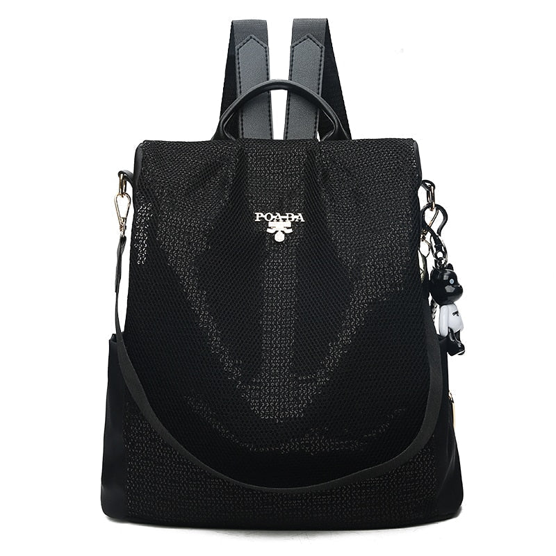 Waterproof anti-theft rucksack – hidden rear access & multi-pocket design