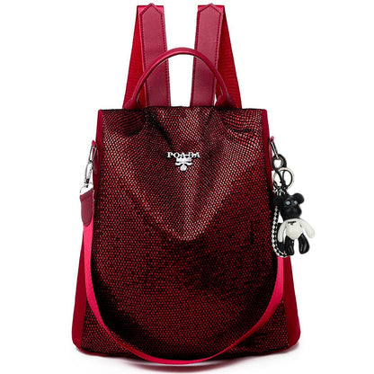 Waterproof anti-theft rucksack – hidden rear access & multi-pocket design
