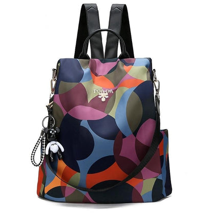 Waterproof anti-theft rucksack – hidden rear access & multi-pocket design