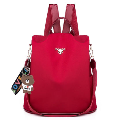 Waterproof anti-theft rucksack – hidden rear access & multi-pocket design