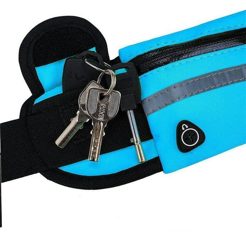 Water-resistant running belt – 2 fitness and travel bags for the price of 1