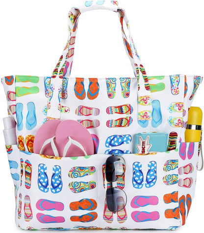 Extra-large waterproof beach bag with wet pocket – Buy 1, get 1 FREE