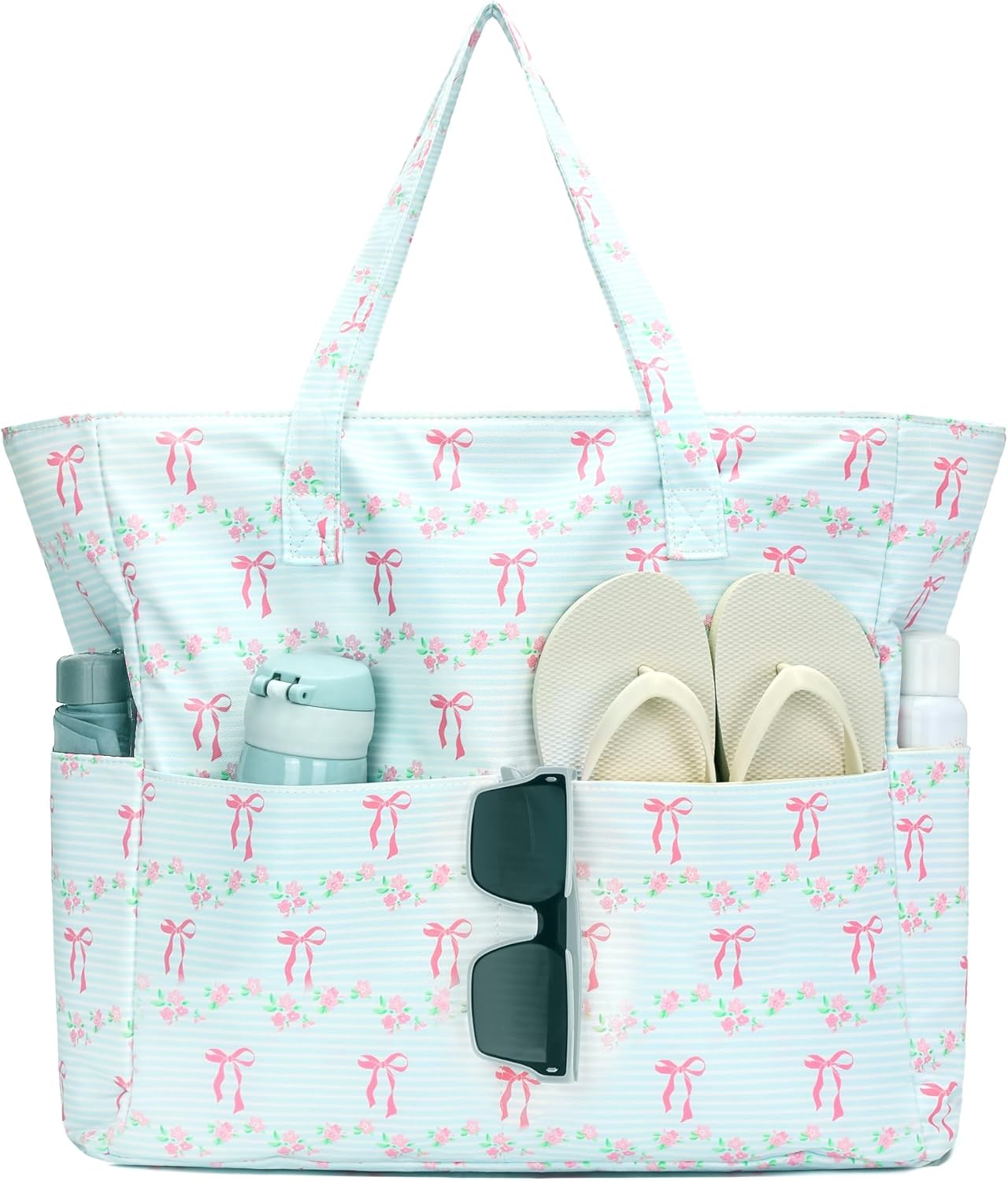 Extra-large waterproof beach bag with wet pocket – Buy 1, get 1 FREE