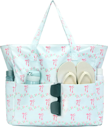Extra-large waterproof beach bag with wet pocket – Buy 1, get 1 FREE