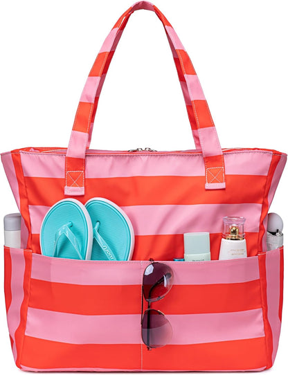 Extra-large waterproof beach bag with wet pocket – Buy 1, get 1 FREE