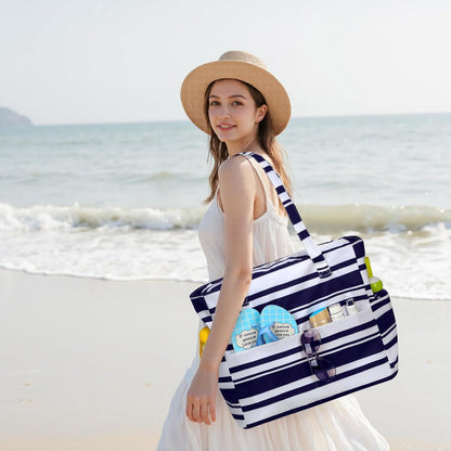 Extra-large waterproof beach bag with wet pocket – Buy 1, get 1 FREE