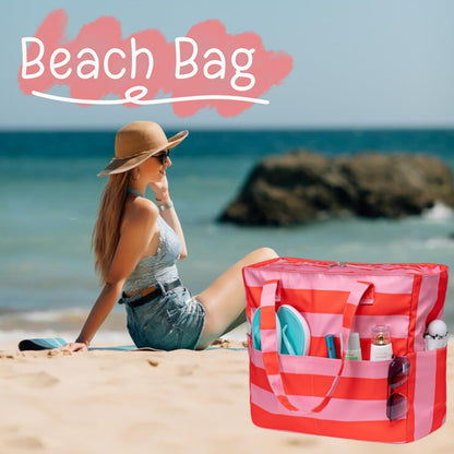 Extra-large waterproof beach bag with wet pocket – Buy 1, get 1 FREE