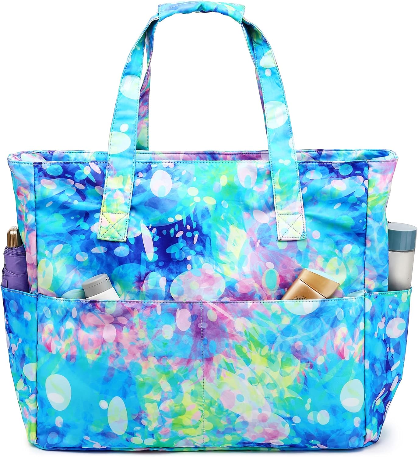 Extra-large waterproof beach bag with wet pocket – Buy 1, get 1 FREE