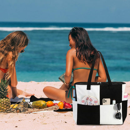 Extra-large waterproof beach bag with wet pocket – Buy 1, get 1 FREE