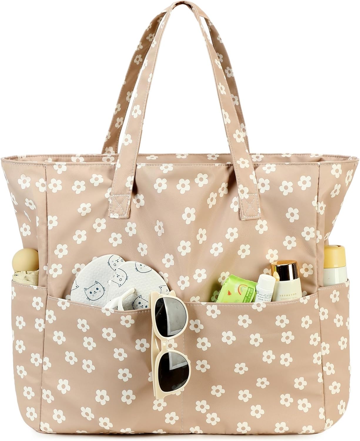 Extra-large waterproof beach bag with wet pocket – Buy 1, get 1 FREE
