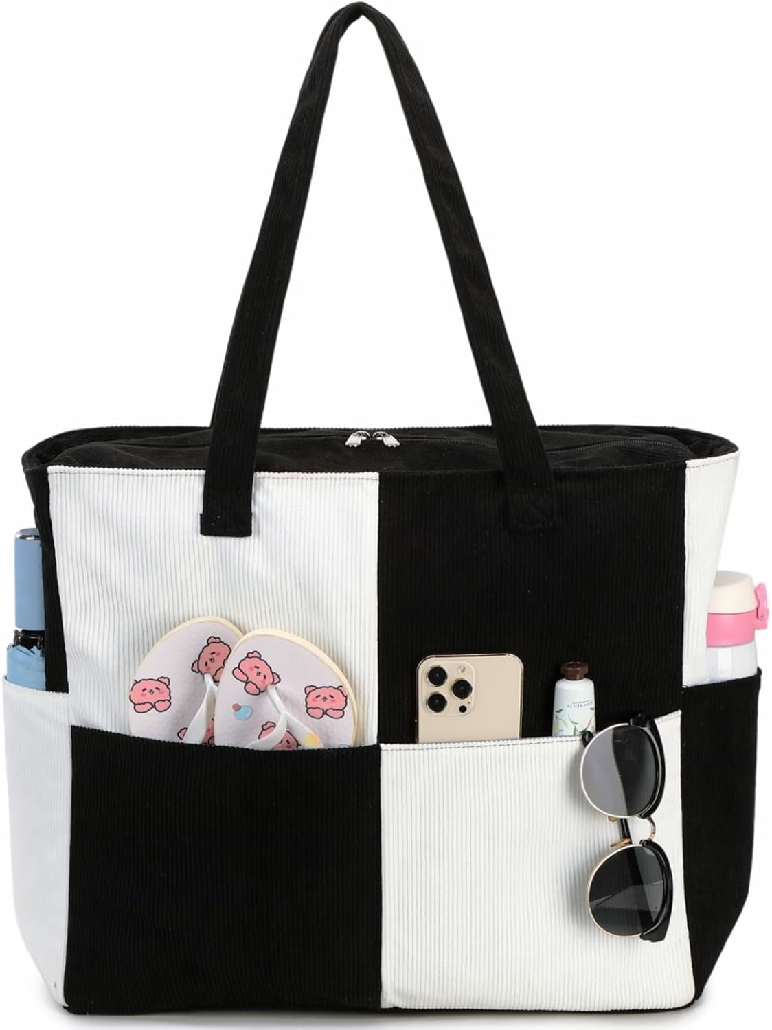 Extra-large waterproof beach bag with wet pocket – Buy 1, get 1 FREE
