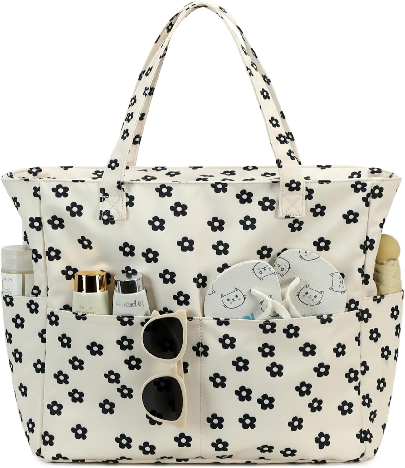 Extra-large waterproof beach bag with wet pocket – Buy 1, get 1 FREE