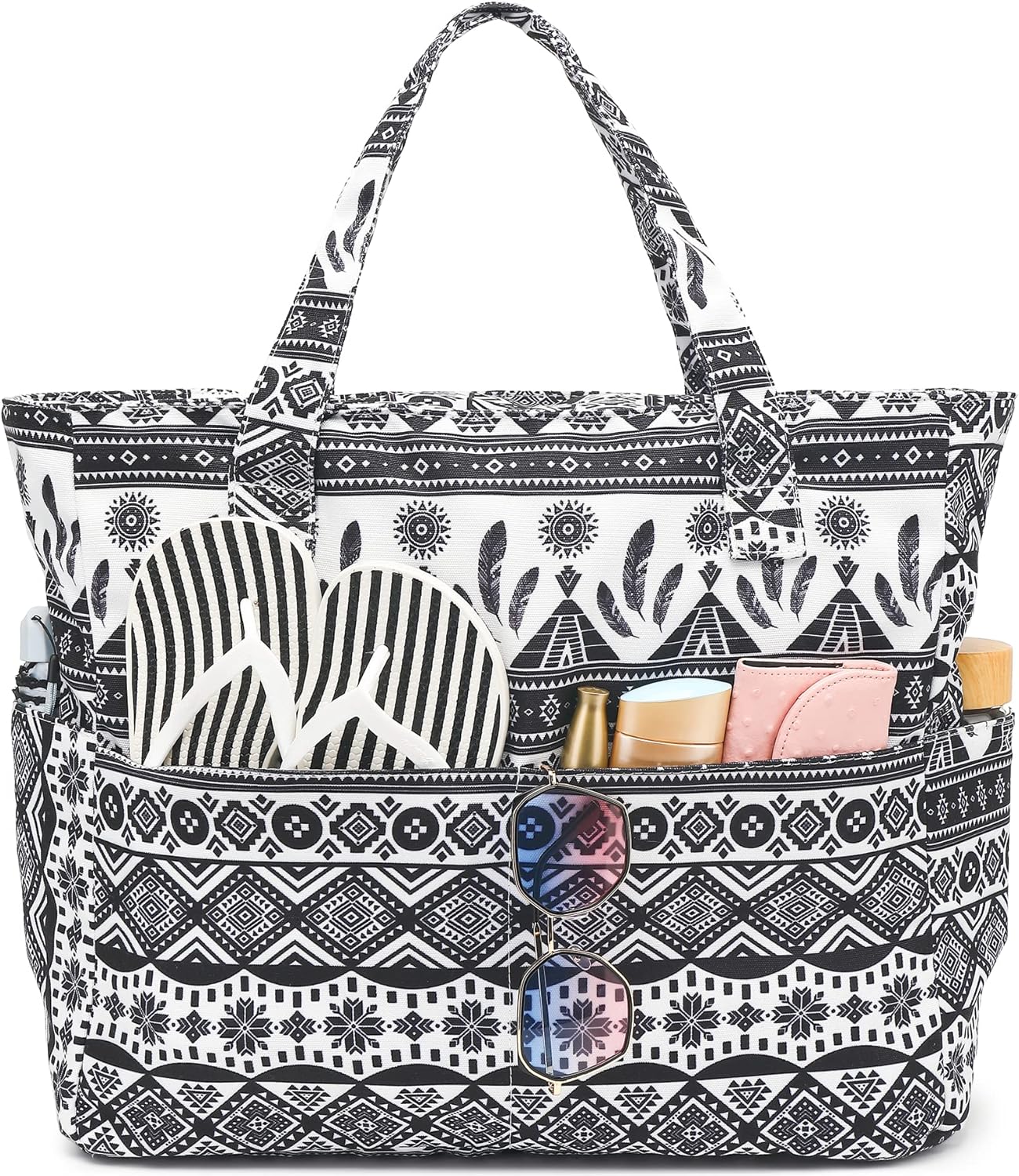 Extra-large waterproof beach bag with wet pocket – Buy 1, get 1 FREE