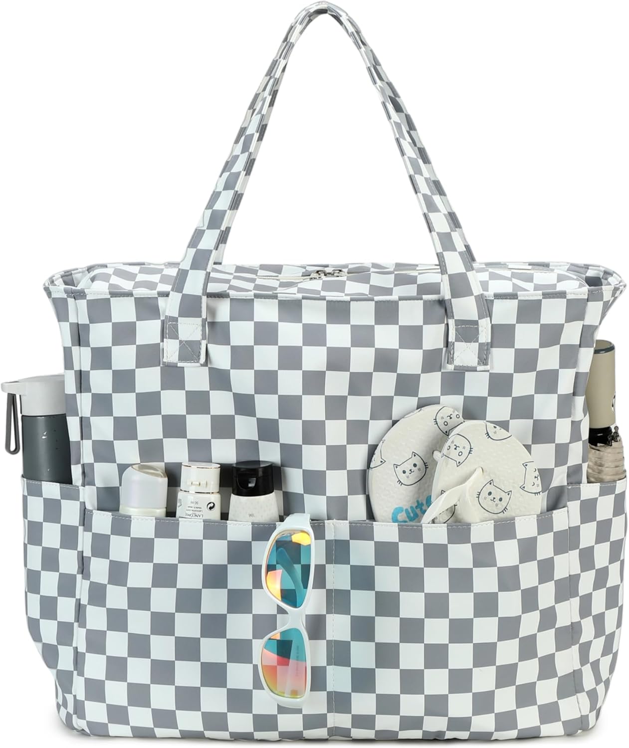 Extra-large waterproof beach bag with wet pocket – Buy 1, get 1 FREE