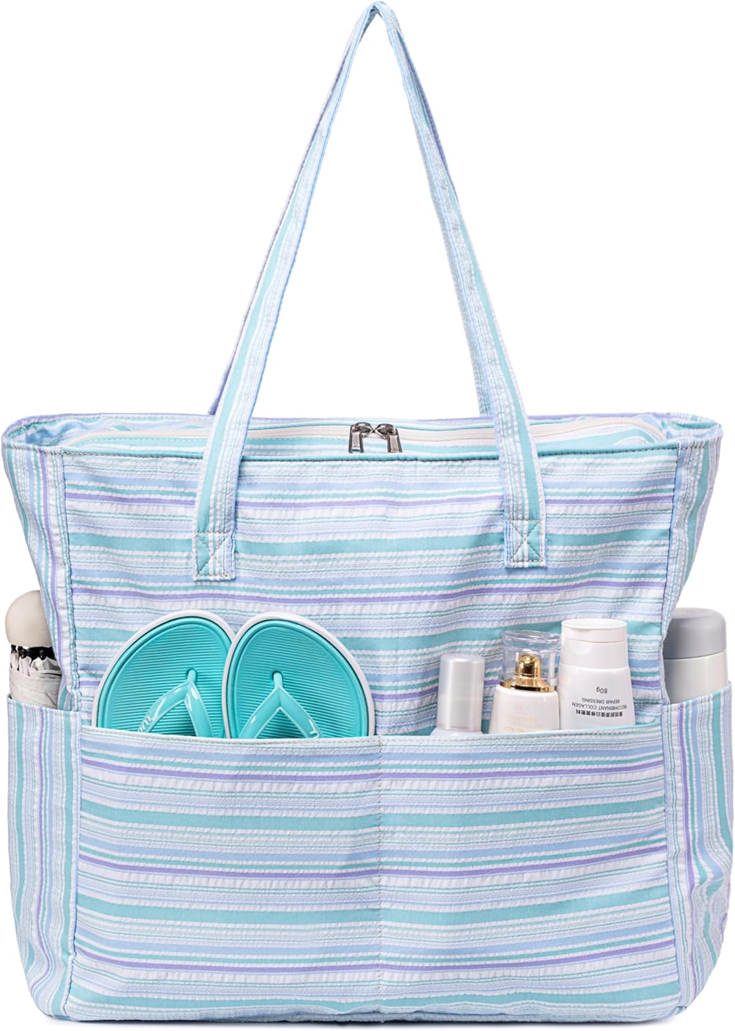 Extra-large waterproof beach bag with wet pocket – Buy 1, get 1 FREE