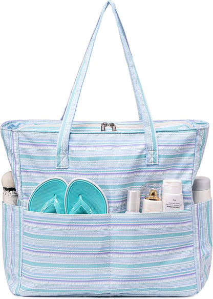 Extra-large waterproof beach bag with wet pocket – Buy 1, get 1 FREE