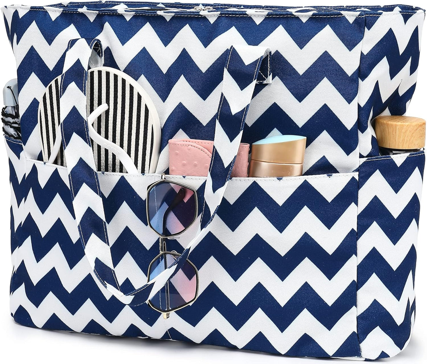 Extra-large waterproof beach bag with wet pocket – Buy 1, get 1 FREE