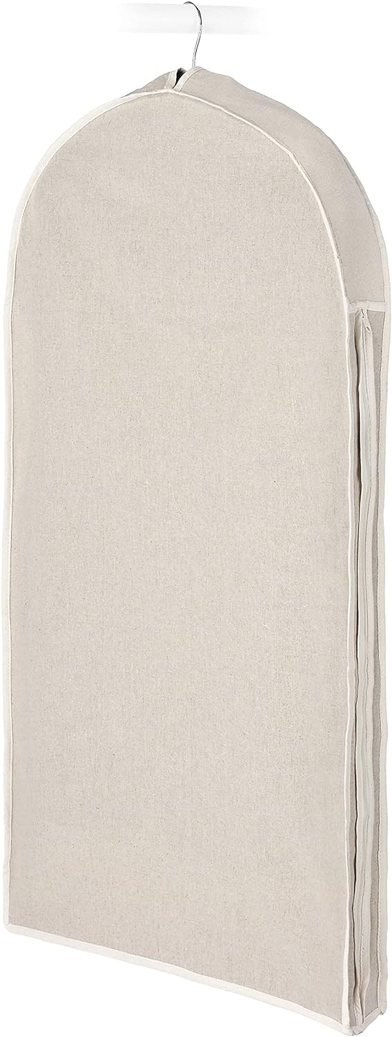 Linen Dustproof Garment Bag – Lined Suit Protector (Buy 1, Get 1 FREE)
