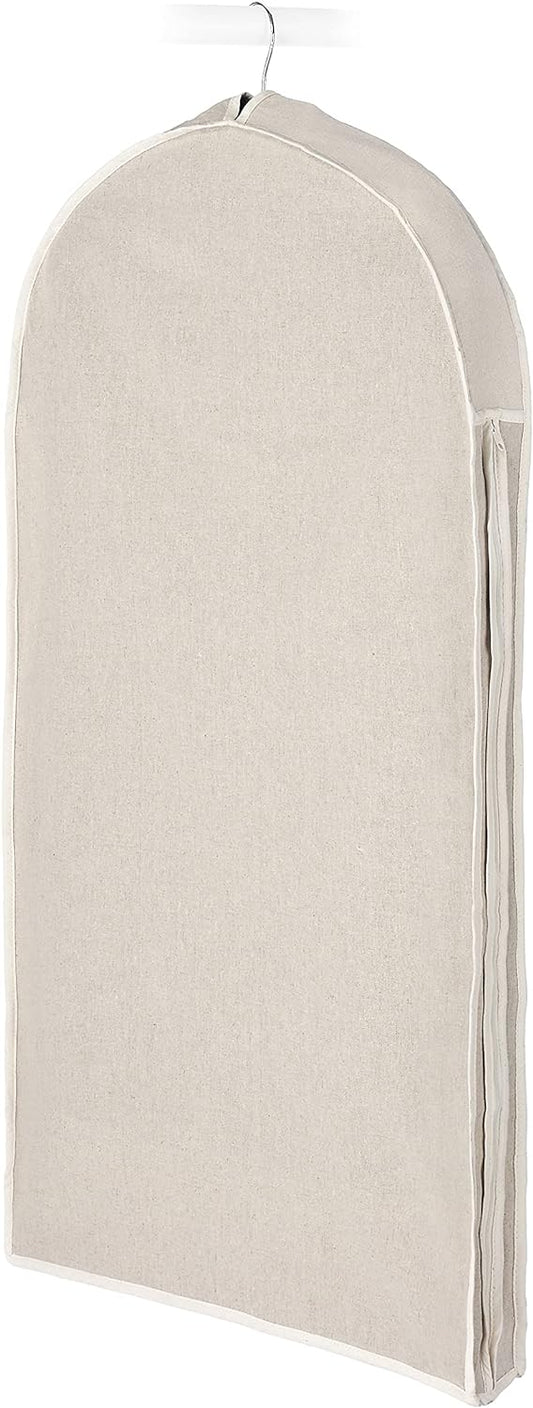 Linen Dustproof Garment Bag – Lined Suit Protector (Buy 1, Get 1 FREE)
