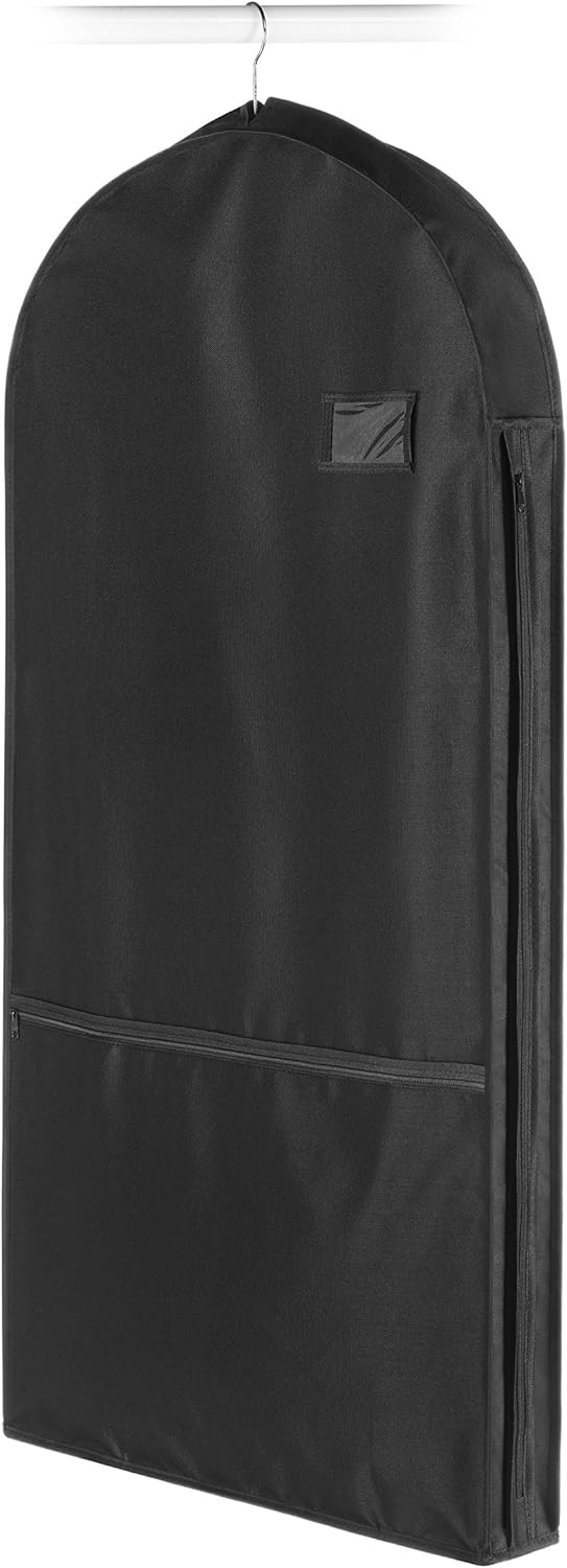 Water-repellent garment bag with zip and accessory pocket – Buy 1, get 1 FREE