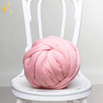 DIY Chunky XL Wool Yarn for Super Soft Blanket - CosyWeave
