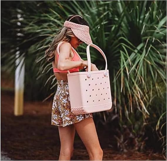 Women's Washable EVA Beach Tote Bag - Size L 1