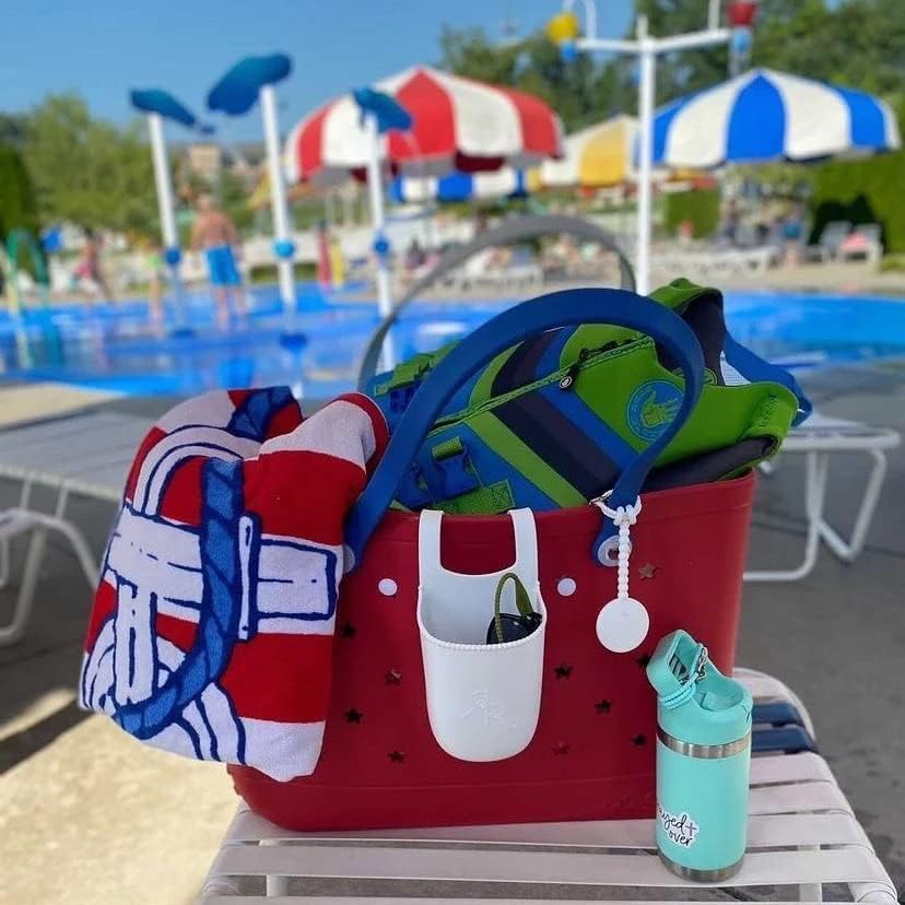 Women's Washable EVA Beach Tote Bag - Size L 24