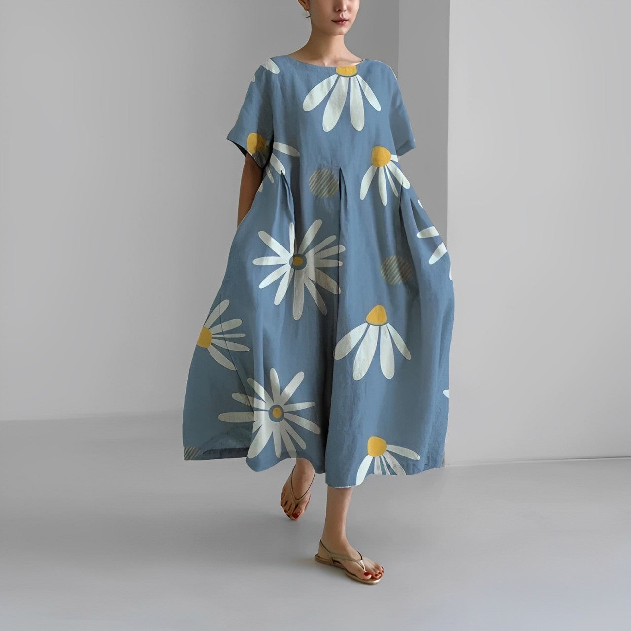 Boho Floral Maxi Dress - FloraChic